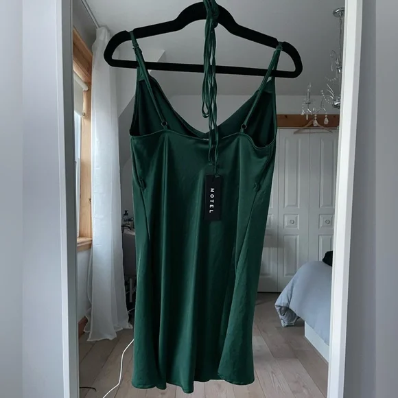 Motel Rocks Satin Slip Dress - Picture 3 of 6